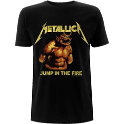 Metallica - Unisex Jump In The Fire Vintage T-Shirt