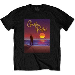 Charlie Parker - Unisex Purple Sunset T-Shirt