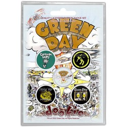 Green Day - Unisex Dookie Button Badge Pack