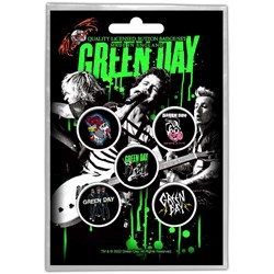 Green Day - Unisex Revolution Button Badge Pack