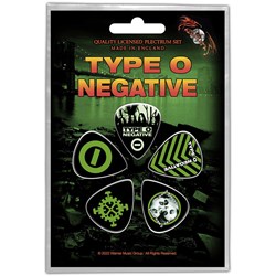 Type O Negative - Unisex World Coming Down Plectrum Pack
