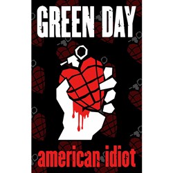 Green Day - Unisex American Idiot Textile Poster