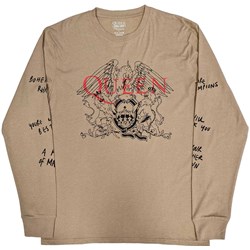 Queen - Unisex Handwritten Long Sleeve T-Shirt