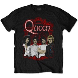 Queen - Unisex Ornate Crest Photo T-Shirt