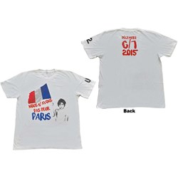 U2 - Unisex Paris 2015 Nous N'Avons Pas Peur T-Shirt