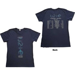 U2 - Womens I+E 2018 Tour Dates T-Shirt