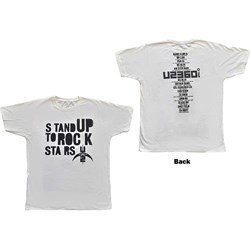 U2 - Unisex 360 Degree Tour 2009 Stand Up To Rock Stars T-Shirt