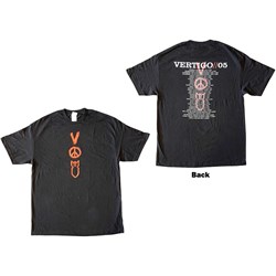 U2 - Unisex Vertigo Tour 2005 Symbols T-Shirt