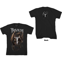 Trivium - Unisex Perched Dragon T-Shirt