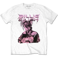 Billie Eilish - Unisex Purple Illustration T-Shirt