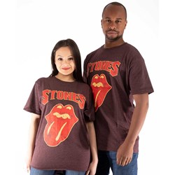 The Rolling Stones - Unisex Gothic Text T-Shirt
