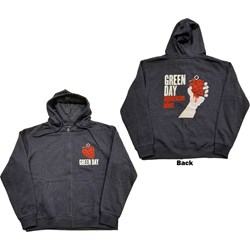 Green Day - Unisex American Idiot Zipped Hoodie