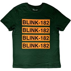 Blink-182 - Unisex Logo Repeat T-Shirt