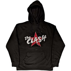 The Clash - Unisex Star Logo Pullover Hoodie
