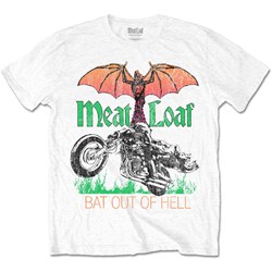Meat Loaf - Unisex Bat Out Of Hell T-Shirt