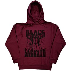 Black Sabbath - Unisex Band And Logo Pullover Hoodie