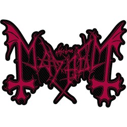 Mayhem - Unisex Logo Cut Out Standard Patch