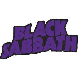 Black Sabbath - Unisex Logo Cut Out Standard Patch