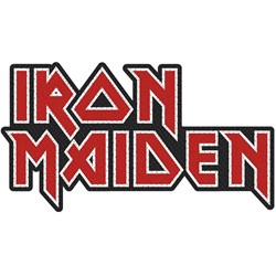 Iron Maiden - Unisex Logo Cut Out Standard Patch
