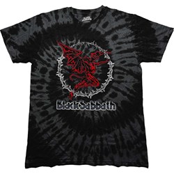 Black Sabbath - Unisex Red Henry T-Shirt