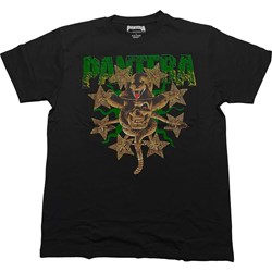 Pantera - Unisex Skull & Snake Embellished T-Shirt