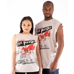 The Sex Pistols - Unisex Filthy Lucre Embellished Vest T-Shirt