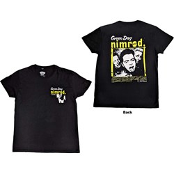 Green Day - Unisex Nimrod Breast Print T-Shirt