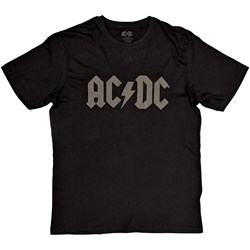 AC/DC - Unisex Logo Hi-Build T-Shirt