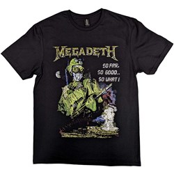 Megadeth - Unisex Sfsgsw Explosion Vintage T-Shirt