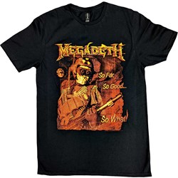 Megadeth - Unisex Sfsgsw Tonal Glitch T-Shirt