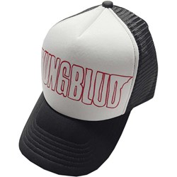 Yungblud - Unisex Red Logo Outline Mesh Back Cap