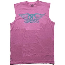 Aerosmith - Unisex Glitter Print Logo Embellished Vest T-Shirt