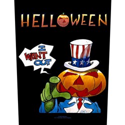 Helloween - Unisex I Want Out Back Patch