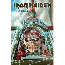 Iron Maiden - Unisex Aces High Textile Poster