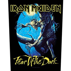 Iron Maiden - Unisex Fear Of The Dark Back Patch