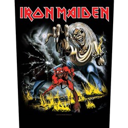 Iron Maiden - Unisex Number Of The Beast Back Patch