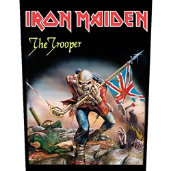 Iron Maiden - Unisex The Trooper Back Patch