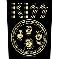KISS - Unisex Hailing From Nyc Back Patch