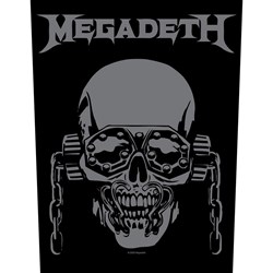 Megadeth - Unisex Vic Rattlehead Back Patch