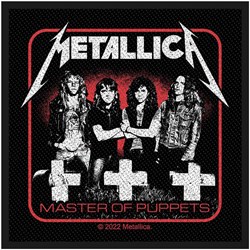 Metallica - Unisex Master Of Puppets Band Standard Patch
