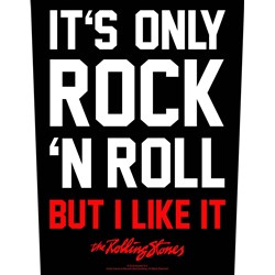 The Rolling Stones - Unisex It'S Only Rock N' Roll Back Patch