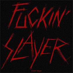 Slayer - Unisex Fuckin' Slayer Standard Patch