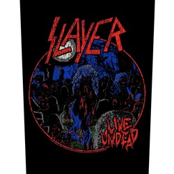 Slayer - Unisex Live Undead Back Patch