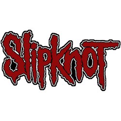 Slipknot - Unisex Logo Cut-Out Standard Patch