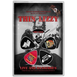 Thin Lizzy - Unisex Live & Dangerous Plectrum Pack