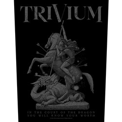 Trivium - Unisex In The Court Of The Dragon Back Patch