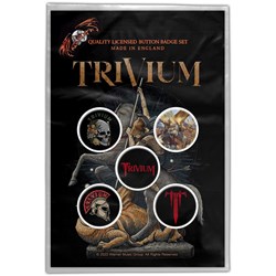 Trivium - Unisex In The Court Of The Dragon Button Badge Pack
