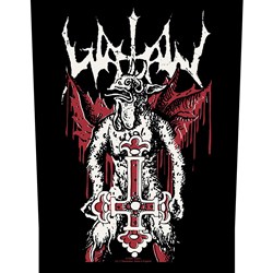 Watain - Unisex Inverted Cross Back Patch