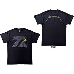 Metallica - Unisex 72 Seasons Charred Logo T-Shirt
