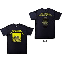 Metallica - Unisex 72 Seasons Squared Cover T-Shirt
